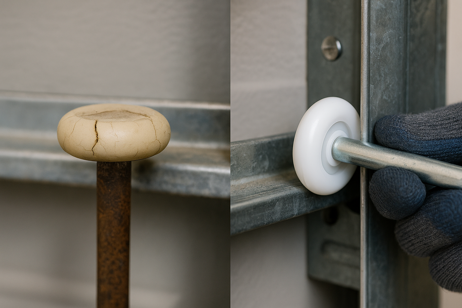 Garage Door Roller Replacement service in Hermitage