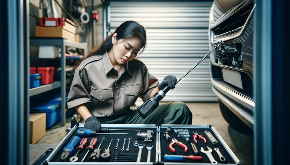 Our professional garage door roller replacement process
