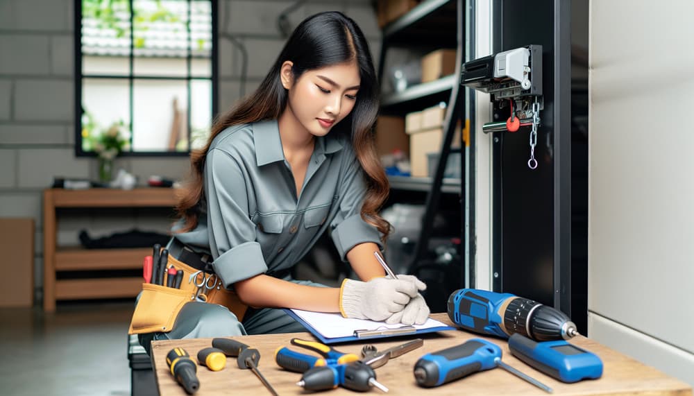 Our professional garage door panel replacement process